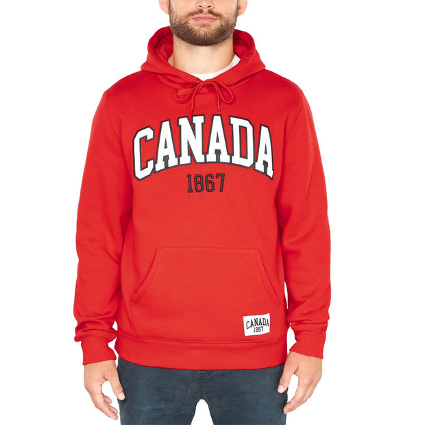Canada Varsity Hoodie - Red