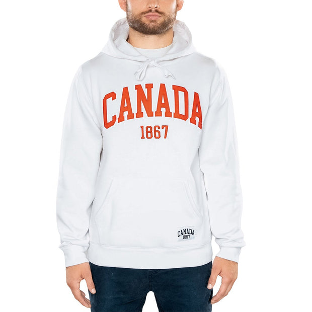 Canada Varsity Hoodie - White