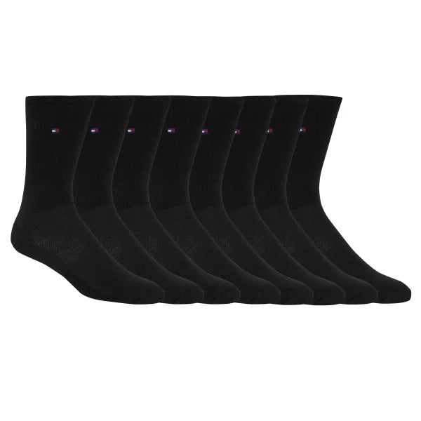 Tommy Hilfiger Men’s Crew Socks, 8 pair