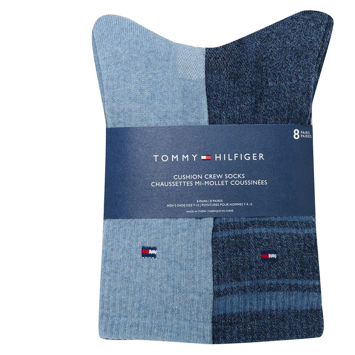 Tommy Hilfiger Men’s Crew Socks, 8 pair