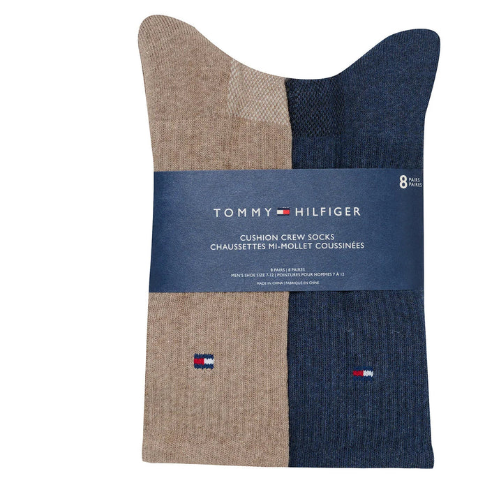 Tommy Hilfiger Men’s Crew Socks, 8 pair