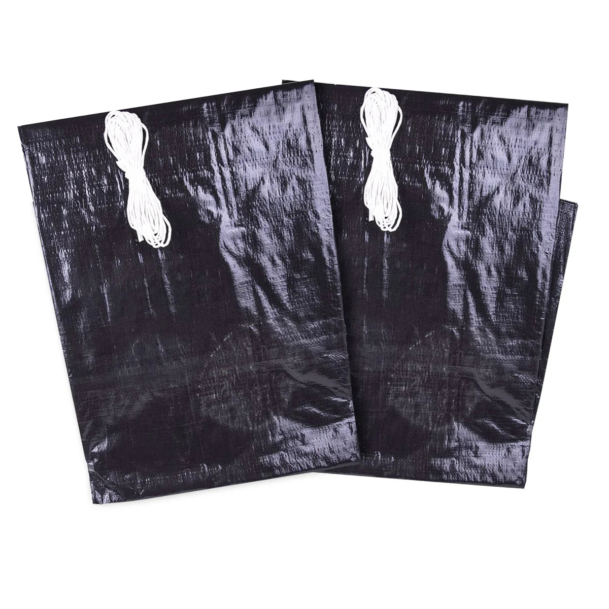Stinson Extra Heavy-Duty Black Tarp, 2-pack