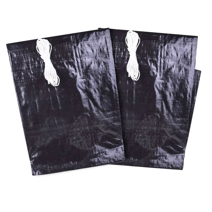 Stinson Extra Heavy-Duty Black Tarp, 2-pack