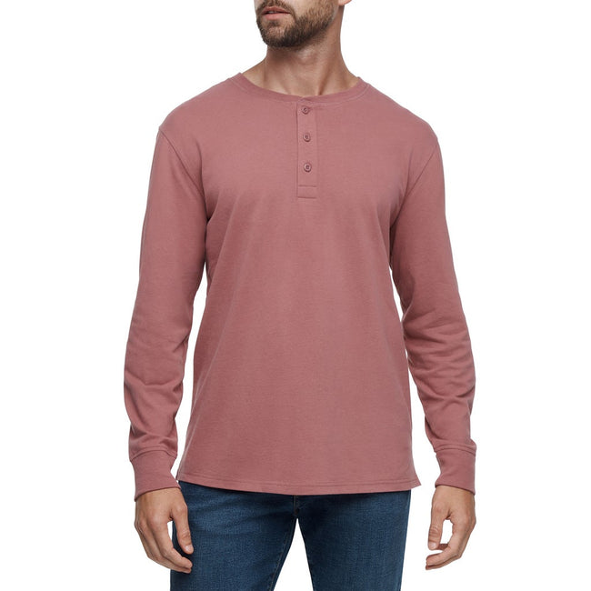 Gap Men’s Sueded Long Sleeve Henley