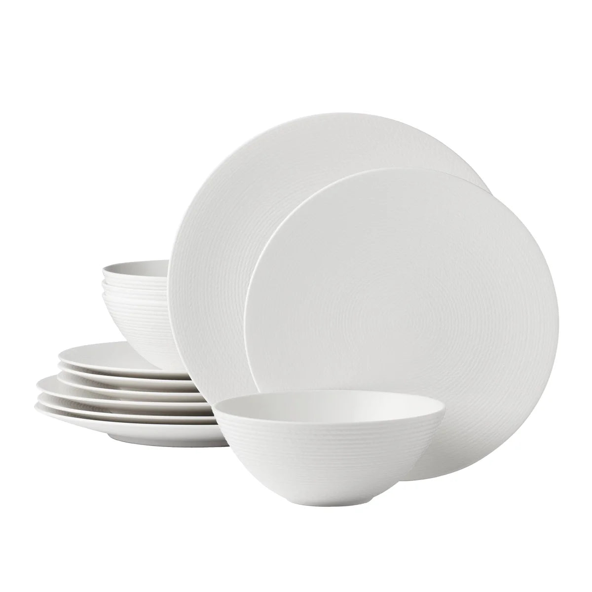 Lenox LX Collective Porcelain Dinnerware set, 12-piece