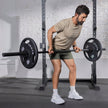 Centr 300 lb. Rubber Olympic Weight Set with 7’ Olympic bar and 3 Months Centr App