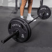 Centr 300 lb. Rubber Olympic Weight Set with 7’ Olympic bar and 3 Months Centr App