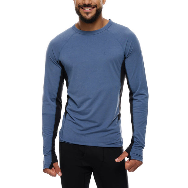 Lolë Men’s Baselayer Top - Blue