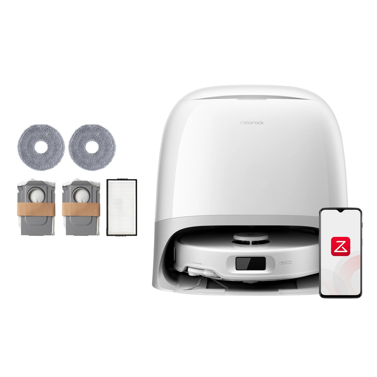 Roborock QX Revo Arc Robot Vacuum and Mop with Duo Anti-Tangle System