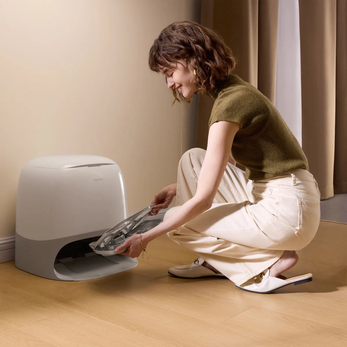 Roborock QX Revo Arc Robot Vacuum and Mop with Duo Anti-Tangle System