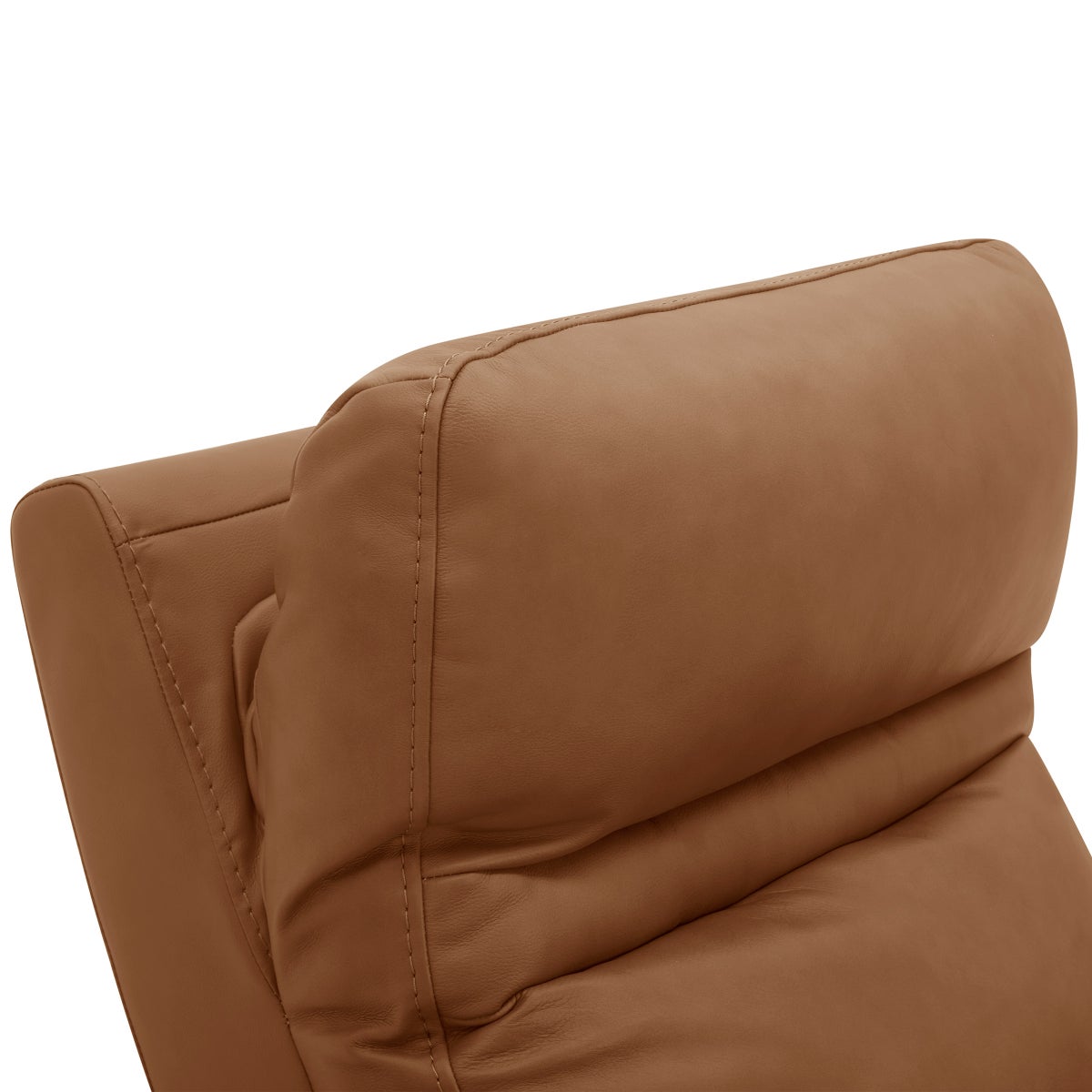 Gilman Creek Aldryn Top-grain Leather Glider Power Recliner, Brown