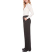 S.C. & CO. Women’s Stretch Knit Jacquard Pull-on Wide Leg Pant with Tummy Control