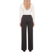S.C. & CO. Women’s Stretch Knit Jacquard Pull-on Wide Leg Pant with Tummy Control