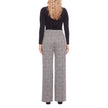 S.C. & CO. Women’s Stretch Knit Jacquard Pull-on Wide Leg Pant with Tummy Control