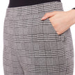 S.C. & CO. Women’s Stretch Knit Jacquard Pull-on Wide Leg Pant with Tummy Control