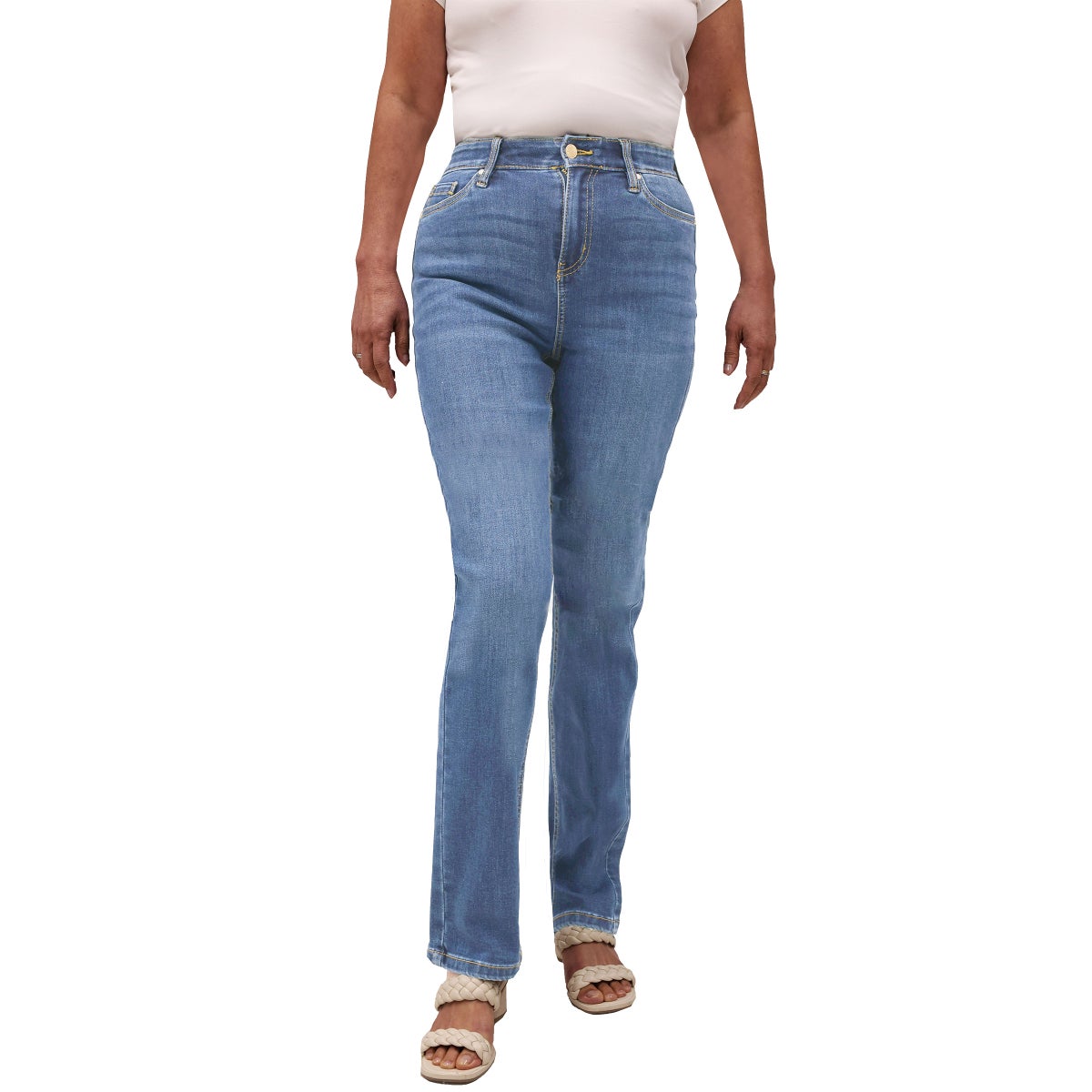 Simon Chang Women's Limitless Straight Leg Jean