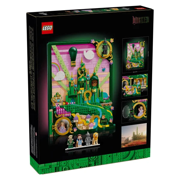 LEGO Wicked Emerald City Wall Art for Adults 75685