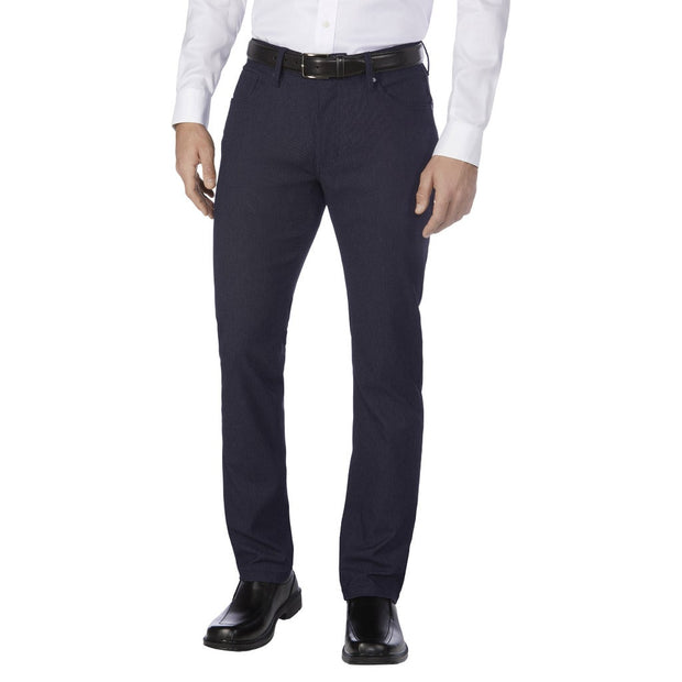 Urban Star Men's 5 Pocket Bengaline Pants - Blue