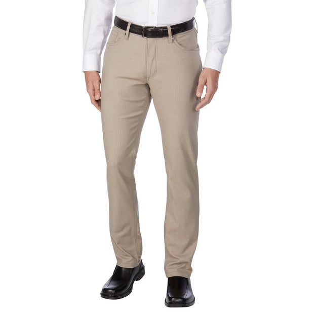 Urban Star Men's 5 Pocket Bengaline Pants - Light Brown