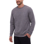 Bench. Men’s Bonded Waffle Fleece Lined Thermal Crewneck