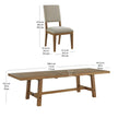 Pike & Main Graham 9-piece Dining Room Set