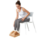 Sharper Image Foot Massager Luxe, Vibrating Massager with Heat