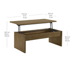 Bayside Furnishings Whitlee Lift-top Coffee Table