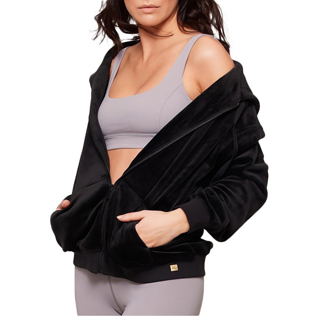 Aurum Women’s Double Sided Velour Hoodie