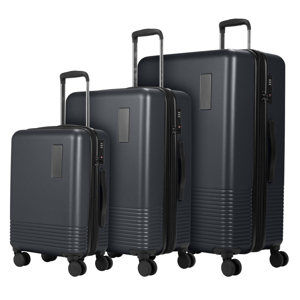Bugatti - Westmount 3-piece Hardside Expandable Spinner Luggage Set
