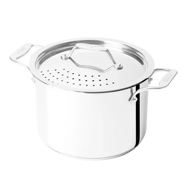 All-Clad "Simply Strain" Stainless Steel Multipot with Straining Lid, 7.6 L (8 qt.)