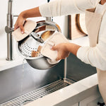 All-Clad "Simply Strain" Stainless Steel Multipot with Straining Lid, 7.6 L (8 qt.)