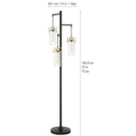 Savannah 3-light Floor Lamp