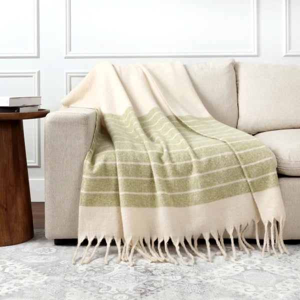 Faux Mohair Throw
