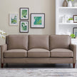 Prospera Home West Park Top-grain Leather Sofa and 2 Chairs