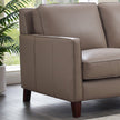 Prospera Home West Park Top-grain Leather Sofa and 2 Chairs