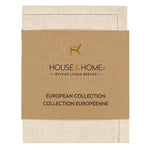House & Home by Lynda Reeves European Collection - Cotton Linen Placemat, 4-pack