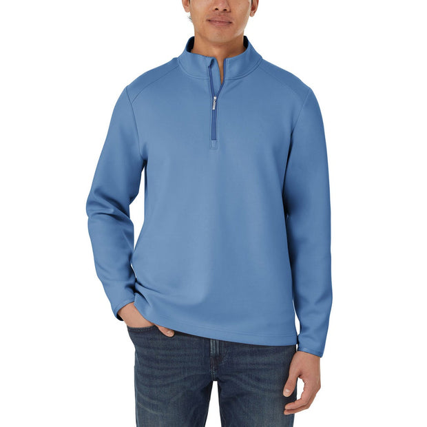 Kirkland Signature Men's 1/2 Zip Pullover - Blue