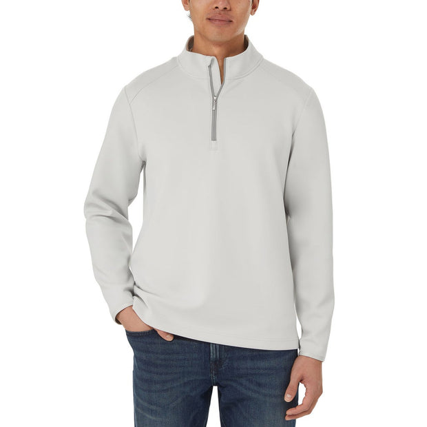 Kirkland Signature Men's 1/2 Zip Pullover - Grey