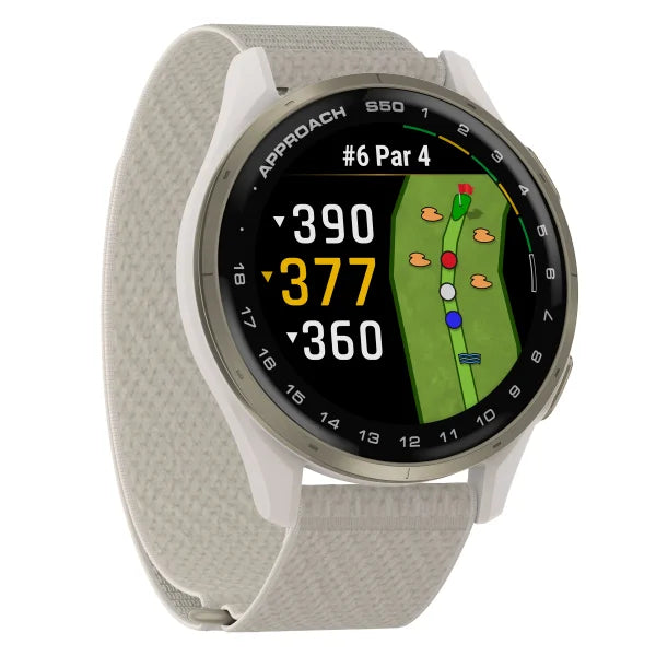 Garmin Approach S50 GPS Golf Watch, Includes USB-C and USB-A Charging Cables