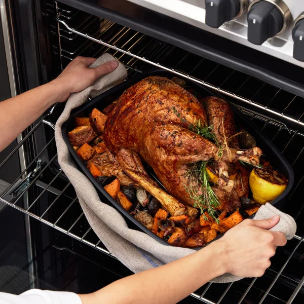 Lagostina Blue Carbon Steel Roaster