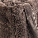 Life Comfort Fur Tote Bag & Travel Blanket Set