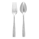 Fortessa Lucca Faceted Stainless-steel Flatware Set, 20-piece