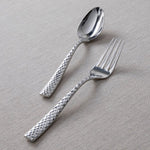 Fortessa Lucca Faceted Stainless-steel Flatware Set, 20-piece