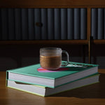 Fortessa Jupiter 400 mL (13.5 oz.) Clear Coffee Cup set, 6-pieces