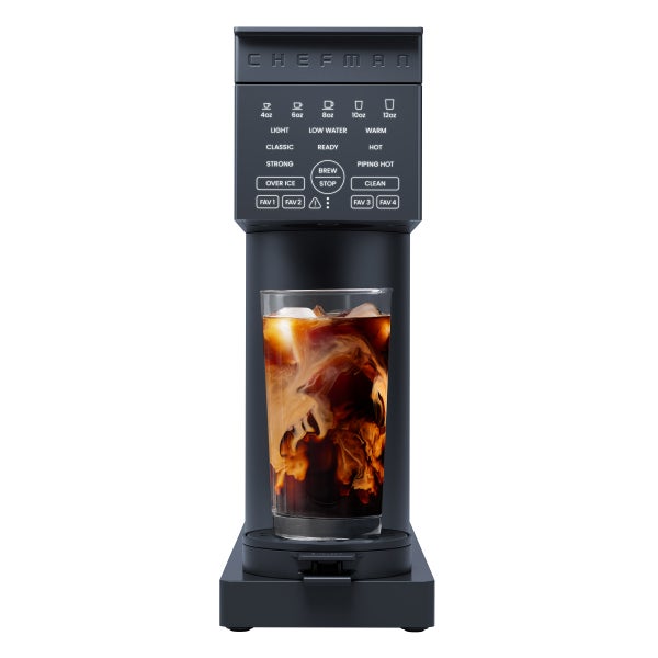 Chefman Caffeinator Single Serve Coffee Machine, Ground and K-Cup Comp ...