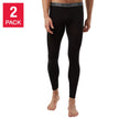 32 Degrees Men’s Eco Heat Baselayer Bottom, 2-pack - Black