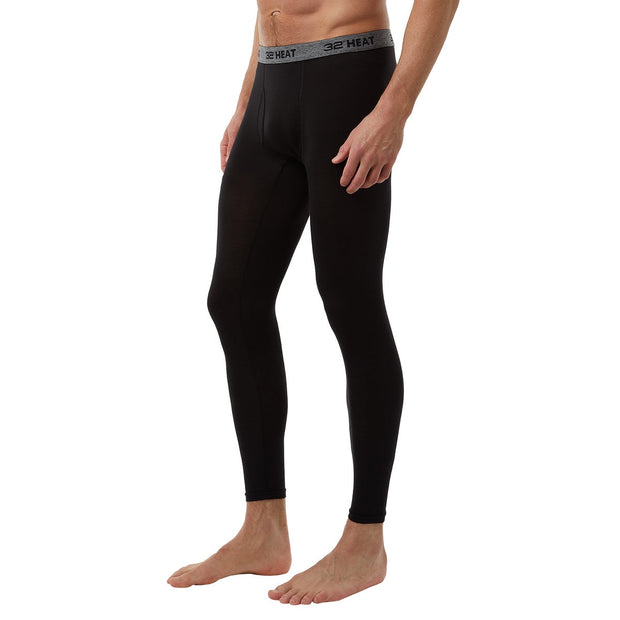 32 Degrees Men’s Eco Heat Baselayer Bottom, 2-pack
