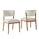 Aiden & Ivy Tate Fabric Dining Chair, 2-pack