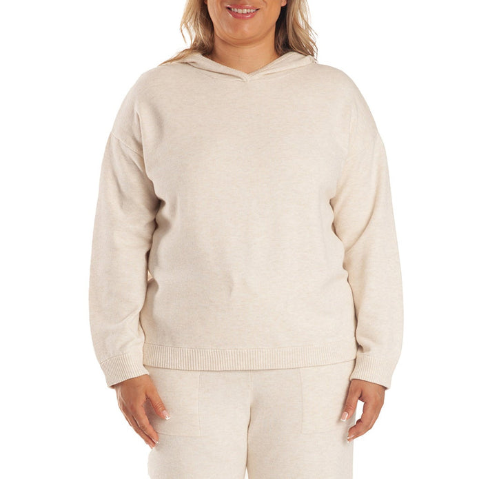Lazypants Women’s Sweater Knit Hoodie