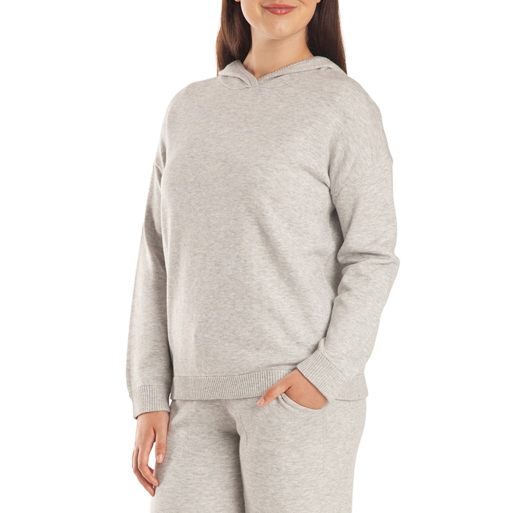 Lazypants Women’s Sweater Knit Hoodie